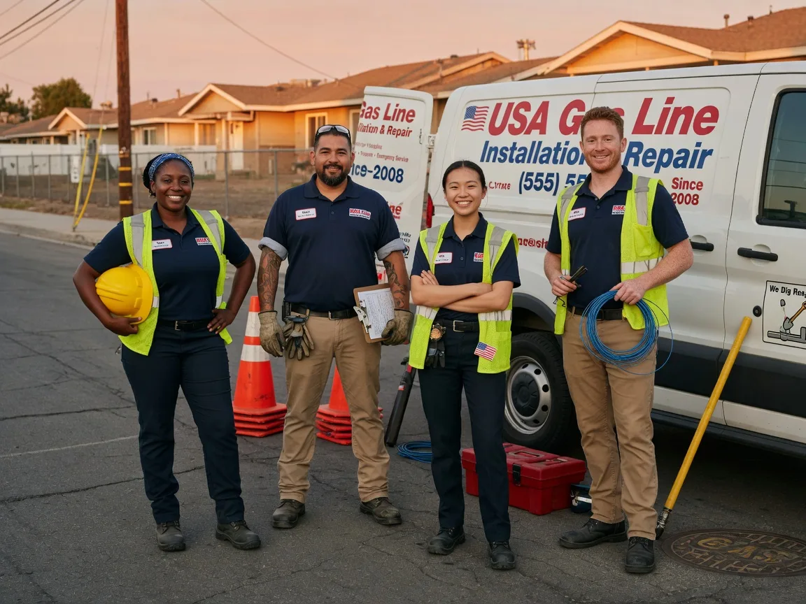 Gas Line Installation company in Falls Creek, PA